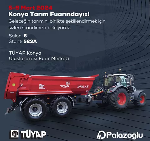 Konya Tarım Fuarı'ndayız